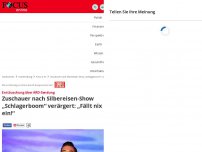 Bild zum Artikel: Enttäuschung über ARD-Sendung - Zuschauer nach Silbereisen-Show „Schlagerboom“ verärgert: „Fällt nix mehr ein!“