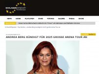 Bild zum Artikel: Andrea Berg kündigt für 2025 große Arena Tour an
