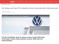 Bild zum Artikel: Der Anfang vom Ende? VW verkauft in erstem Land bald keine Verbrenner mehr