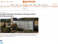 Bild zum Artikel: Schweine-Hochhaus in Sachsen-Anhalt verliert Betriebserlaubnis #hochhaus #schweinehaltung