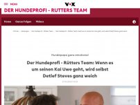 Bild zum Artikel: Martin Rütter tröstet den Hundepapa