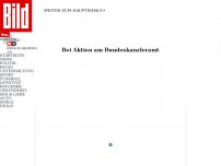 Bild zum Artikel: Bei Aktion am Kanzleramt - Polizist beschmiert Klima-Schmiererin