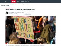 Bild zum Artikel: Eine für alle: 'Multikulti' darf nicht gescheitert sein!