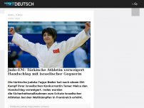 Bild zum Artikel: Judo-EM: Türkische Athletin verweigert Handschlag mit israelischer Gegnerin