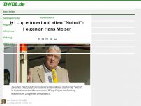 Bild zum Artikel: RTLup erinnert mit alten 'Notruf'-Folgen an Hans Meiser