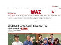 Bild zum Artikel: Casual Friday: Gegen Elternwillen: Schule führt Jogginghosen-Freitag ein