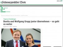 Bild zum Artikel: Trigema in Burladingen: Wolfgang Grupp junior und Bonita übernehmen – so geht es weiter