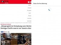 Bild zum Artikel: Viel Personal verloren  - „Bürgergeld ist Einladung zum Nichtstun“: Dehoga-Chefin warnt vor Gastro-Sterben