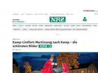 Bild zum Artikel: Brauchtum: Kamp-Lintfort: Martinszug nach Kamp – die schönsten Bilder