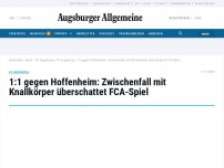 Bild zum Artikel: FCA-Coach Thorup verändert die Startelf gegen Hoffenheim auf zwei Positionen