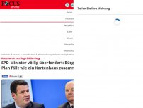 Bild zum Artikel: Kommentar von Hugo Müller-Vogg - SPD-Minister völlig überfordert: Bürgergeld-Plan fällt wie ein Kartenhaus zusammen