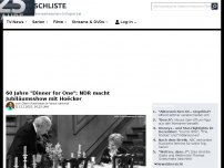 Bild zum Artikel: 60 Jahre 'Dinner for One': NDR macht Jubiläumsshow mit Hoëcker