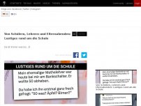 Bild zum Artikel: Von Schülern, Lehrern und Elternabenden: Lustiges rund um die Schule