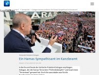 Bild zum Artikel: Erdogan kommt nach Berlin: Ein Hamas-Sympathisant im Kanzleramt