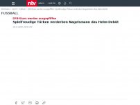Bild zum Artikel: DFB-Stars werden ausgepfiffen: Spielfreudige Türken verderben Nagelsmann das Heim-Debüt
