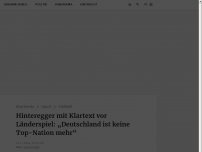 Bild zum Artikel: Hinteregger mit Klartext vor Länderspiel: „Deutschland ist keine Top-Nation mehr“