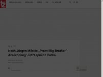 Bild zum Artikel: „Überheblich“: Jürgen Milski rechnet bei „Promi Big Brother“ mit Zlatko ab