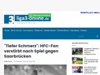 Bild zum Artikel: Medizinischer Notfall in Halle: HFC-Fan musste reanimiert werden