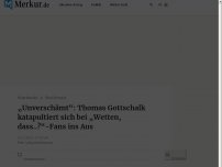 Bild zum Artikel: „Unverschämt“: Thomas Gottschalk katapultiert sich bei „Wetten, dass..?“-Fans ins Aus