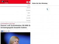 Bild zum Artikel: Schockierend - Faeser zahlte Schönbohm 20.000 Euro Schweigegeld