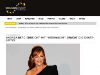 Bild zum Artikel: Andrea Berg erreicht mit 'Weihnacht' erneut die Chart-Spitze