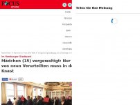 Bild zum Artikel: Im Hamburger Stadtpark - Mädchen (15) vergewaltigt: Nur einer von neun Verurteilten muss in den Knast