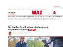 Bild zum Artikel: Ordnung: Mit Hunden: So will sich das Ordnungsamt Respekt verschaffen