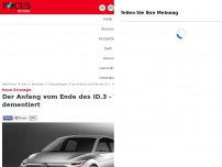 Bild zum Artikel: Neue Strategie - VW stellt sein Elektroauto ID.3 ein, dafür kommt der Golf wieder