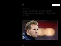 Bild zum Artikel: Vogts: Völler als Teamchef und Nagelsmann als Co-Trainer