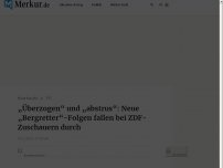 Bild zum Artikel: „Überzogen“ und „abstrus“: Neue „Bergretter“-Folgen fallen bei ZDF-Zuschauern durch