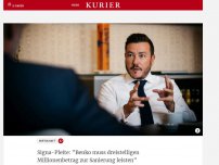 Bild zum Artikel: Signa-Pleite: „Benko muss einen dreistelligen Millionenbetrag als Beitrag zur Sanierung leisten“