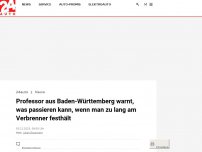 Bild zum Artikel: Professor aus Baden-Württemberg warnt, was passieren kann, wenn man zu lang am Verbrenner festhält