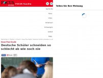 Bild zum Artikel: Neue Pisa-Studie - Deutsche Schüler schneiden so schlecht ab wie noch nie