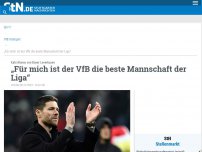 Bild zum Artikel: Xabi Alonso von Bayer Leverkusen: „Für mich ist der VfB die beste Mannschaft der Liga“