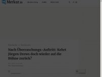 Bild zum Artikel: Nach Überraschungs-Auftritt: Kehrt Jürgen Drews doch wieder auf die Bühne zurück?