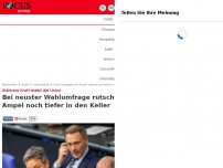 Bild zum Artikel: Stärkste Kraft bleibt die Union - Sonntagstrend: Nur noch 34 Prozent würden eine Ampel-Partei wählen