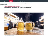 Bild zum Artikel: 'Lieber keine Feier drinnen': Lauterbach: Hinweise auf große Corona-Welle