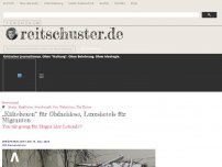 Bild zum Artikel: „Kälteboxen“ für Obdachlose, Luxushotels für Migranten