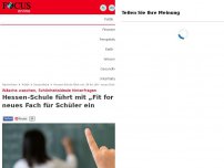 Bild zum Artikel: Wäsche waschen, Schönheitsideale hinterfragen  - Hessen-Schule führt mit „Fit for Life“ neues Fach für Schüler ein