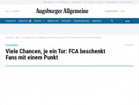 Bild zum Artikel: FCA-Trainer Jess Thorup setzt gegen Dortmund auf Arne Engels