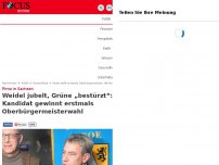 Bild zum Artikel: In Pirna - Gibt es den ersten Oberbürgermeister der AfD? Lochner in der Favoritenrolle