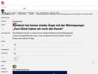 Bild zum Artikel: Wärmewende: „Zum Glück haben wir noch den Kamin“: Bünderin hat immer wieder Ärger mit...