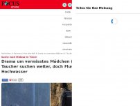 Bild zum Artikel: Mädchen in großer Gefahr - 200 Retter suchen nach vermisster Zweijähriger