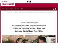 Bild zum Artikel: Jamie & Gennaro kommen in die Kitchen