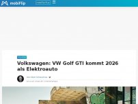 Bild zum Artikel: Volkswagen: VW Golf GTI kommt 2026 als Elektroauto