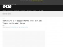 Bild zum Artikel: Damals war alles besser: Monika Kruse teilt alte Videos von illegalen Raves