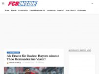 Bild zum Artikel: Als Ersatz für Davies: Bayern nimmt Theo Hernandez ins Visier!