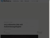 Bild zum Artikel: 2023 wärmstes Jahr seit Aufzeichnungsbeginn