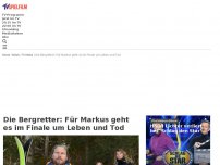 Bild zum Artikel: Markus schwebt im 'Bergretter'-Finale zwischen Leben und Tod