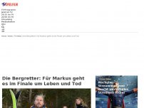 Bild zum Artikel: Markus schwebt im 'Bergretter'-Finale zwischen Leben und Tod